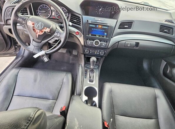 19UDE2F72GA025734 2016 ACURA ILX Черный Вид панели приборов