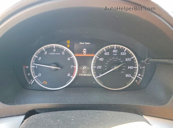 19UDE2F72KA008537 2019 ACURA ILX White Widok zestawu wskaźników