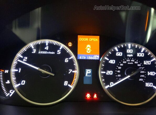 19UDE2F73GA009882 2016 ACURA ILX Черный Вид щитка приборов