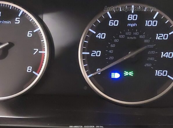 19UDE2F74KA006627 2019 ACURA ILX Black Widok wnętrza 360 stopni