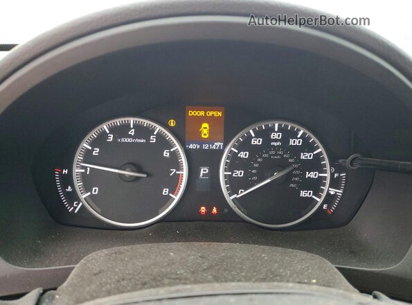 19UDE2F76JA001430 2018 ACURA ILX Белый Вид щитка приборов