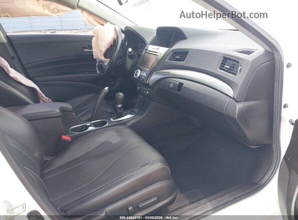 19UDE2F77LA012861 2020 ACURA ILX White წინა სალონის ხედი