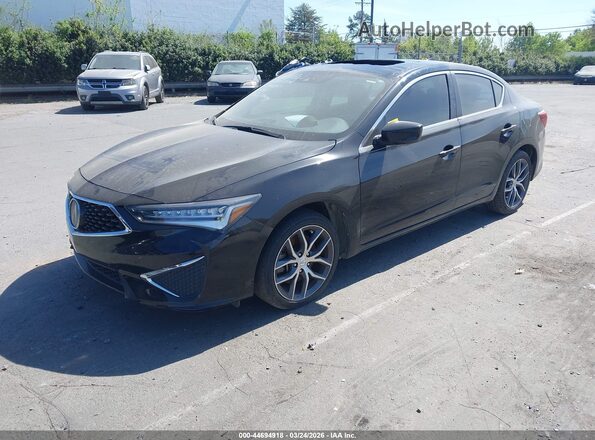 19UDE2F77MA003367 2021 ACURA ILX Black Առջևի ձախ երեք քառորդ տեսարան