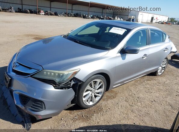 19UDE2F79GA001074 2016 ACURA ILX Silver Առջևի ձախ երեք քառորդ տեսարան