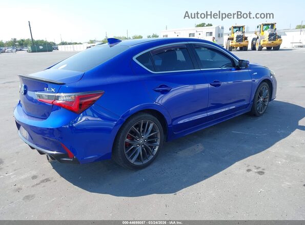 19UDE2F80KA006438 2019 ACURA ILX Blue უკანა მარჯვენა