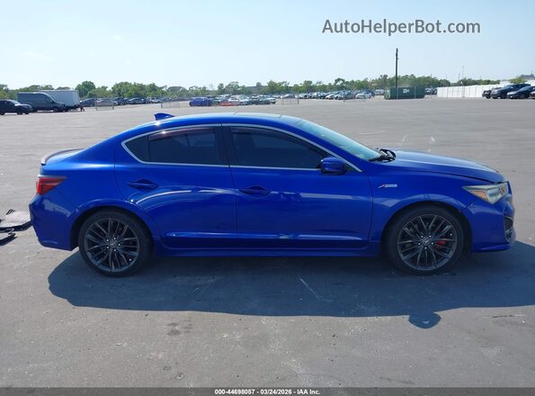 19UDE2F80KA006438 2019 ACURA ILX Blue უკანა სალონის ხედი