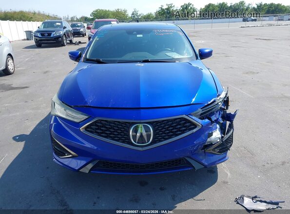 19UDE2F80KA006438 2019 ACURA ILX Blue ხელსაწყოთა პანელის ხედი