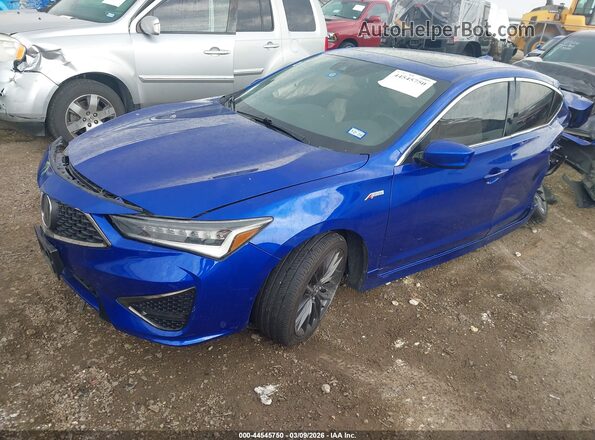 19UDE2F83MA009000 2021 ACURA ILX Синий Передняя левая четверть
