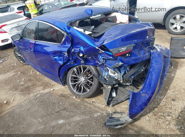 19UDE2F83MA009000 2021 ACURA ILX Синий Задняя левая четверть