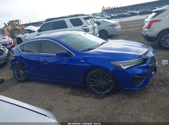19UDE2F83MA009000 2021 ACURA ILX Синий Вид задней части салона