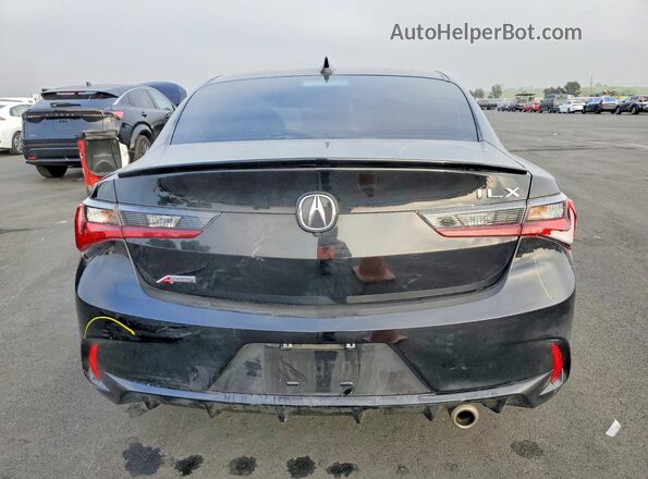 19UDE2F84MA006591 2021 ACURA ILX Black Вид ззаду