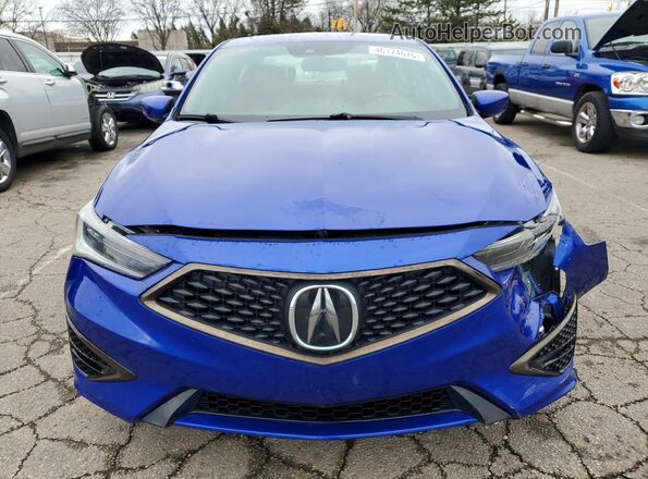 19UDE2F84MA009149 2021 ACURA ILX Blue Դիմացի տեսք