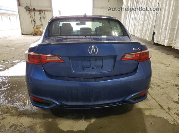 19UDE2F85GA014347 2016 ACURA ILX Синий Вид сзади