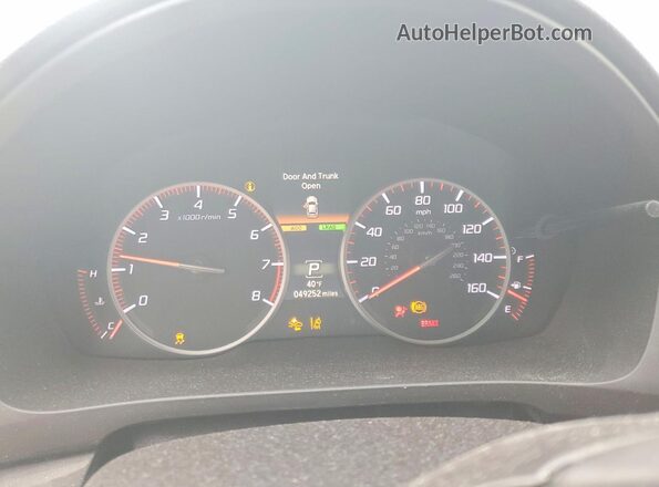 19UDE2F85KA008735 2019 ACURA ILX Black Սարքավորումների վահանակի տեսք