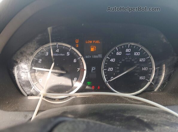 19UUB1F30GA008401 2016 ACURA TLX White Vista del cuadro de instrumentos
