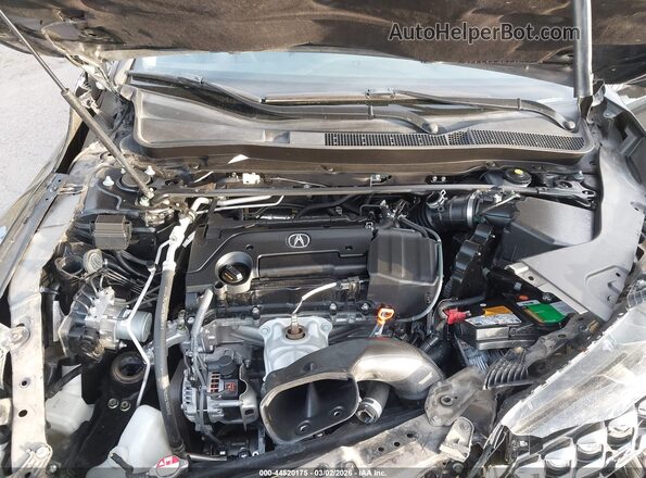 19UUB1F38GA005682 2016 ACURA TLX Black Вид ззаду