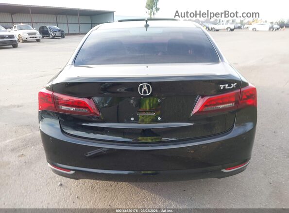 19UUB1F38GA005682 2016 ACURA TLX Black 