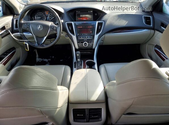 19UUB1F38HA004310 2017 ACURA TLX Gray Dashboard view