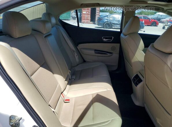 19UUB1F50LA014128 2020 ACURA TLX White Vista de los asientos traseros