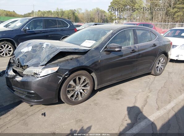 19UUB1F55GA010341 2016 ACURA TLX Gray Front left