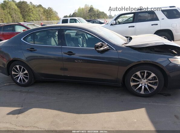 19UUB1F55GA010341 2016 ACURA TLX Gray Rear interior view