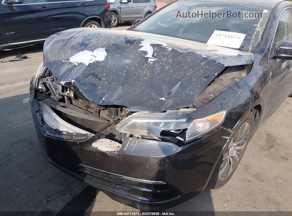19UUB1F55GA010341 2016 ACURA TLX Gray Front view