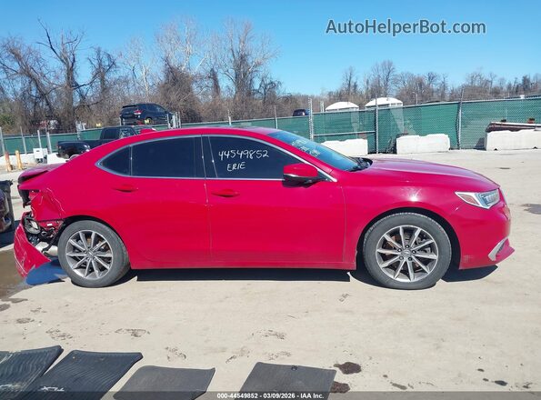 19UUB1F55KA009120 2019 ACURA TLX Красный Панорамный вид салона 360°