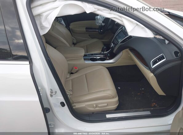 19UUB1F56KA000104 2019 ACURA TLX White Вид салону спереду