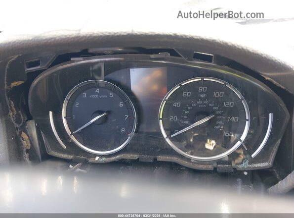 19UUB1F59HA004091 2017 ACURA TLX Black Widok tylnych siedzeń
