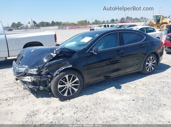 19UUB1F5XGA007273 2016 ACURA TLX Black Vista tres cuartos delantera izquierda