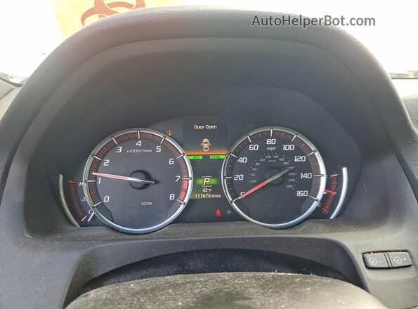 19UUB1F61KA001279 2019 ACURA TLX Белый Вид щитка приборов