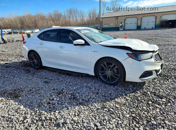 19UUB1F62KA001923 2019 ACURA TLX White Przód prawy