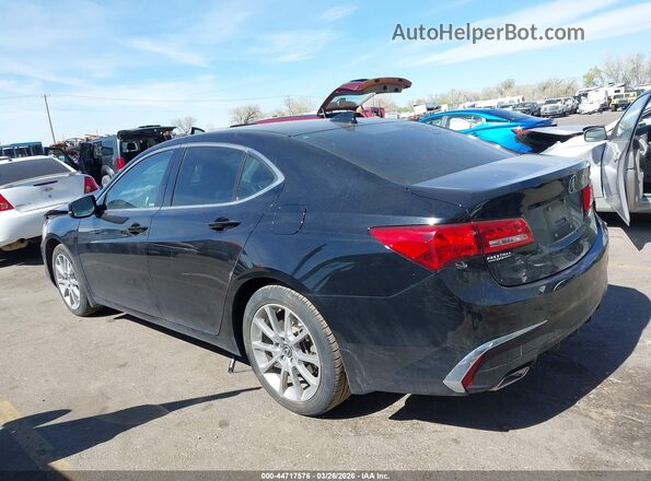 19UUB2F31JA001132 2018 ACURA TLX Black უკანა მარცხენა