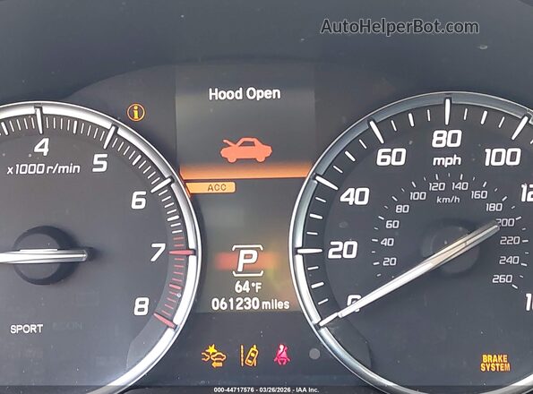19UUB2F31JA001132 2018 ACURA TLX Black 