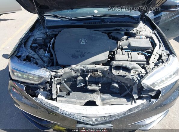 19UUB2F31JA001132 2018 ACURA TLX Black უკანა ხედი