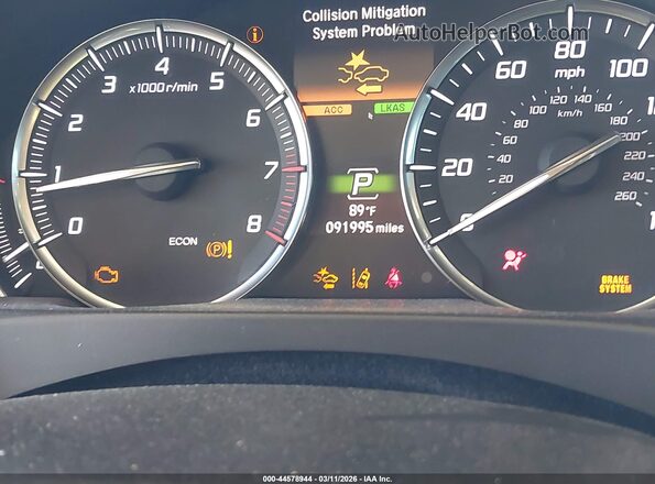 19UUB2F32JA005786 2018 ACURA TLX Черный 