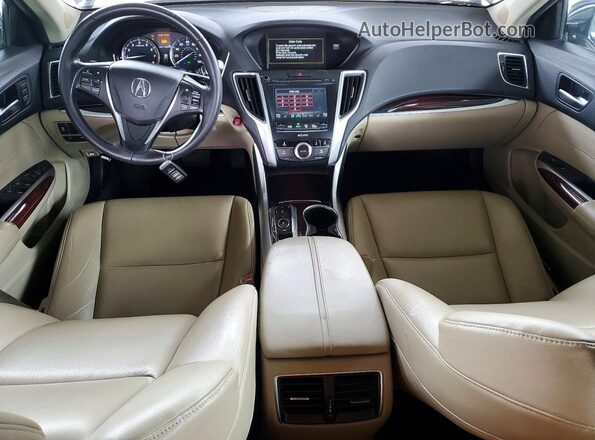 19UUB2F34GA005426 2016 ACURA TLX Purple Вид панелі приладів