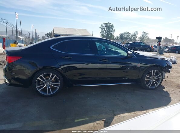19UUB2F46LA003924 2020 ACURA TLX Black Rear interior view