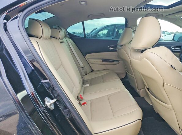19UUB2F48KA009187 2019 ACURA TLX Черный Вид задних сидений