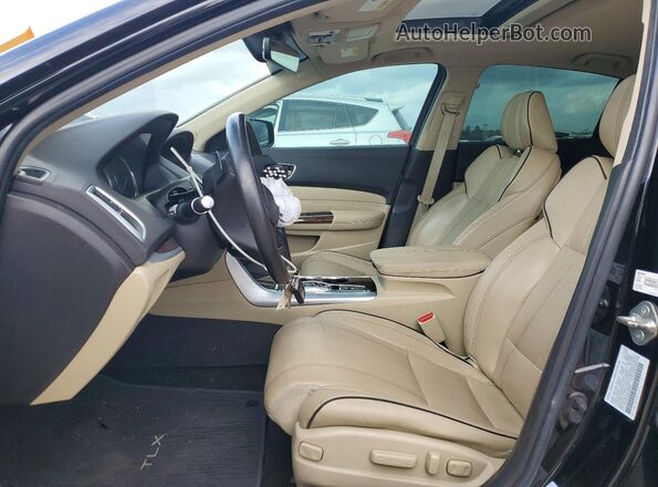 19UUB2F48KA009187 2019 ACURA TLX Черный Вид салона спереди