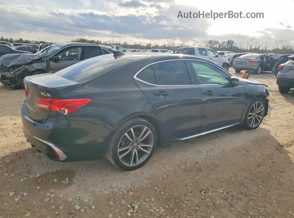 19UUB2F48KA009187 2019 ACURA TLX Черный Задняя правая четверть