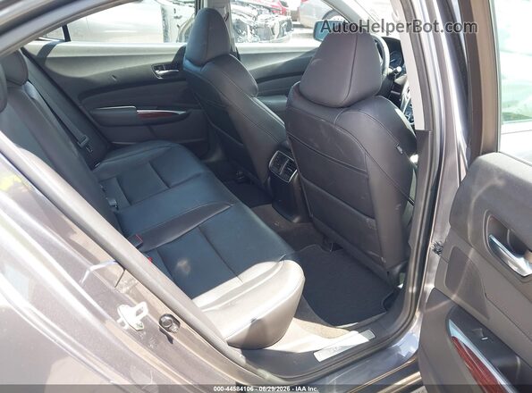 19UUB2F51HA002454 2017 ACURA TLX Gray VIN კოდის სტიკერის ხედი