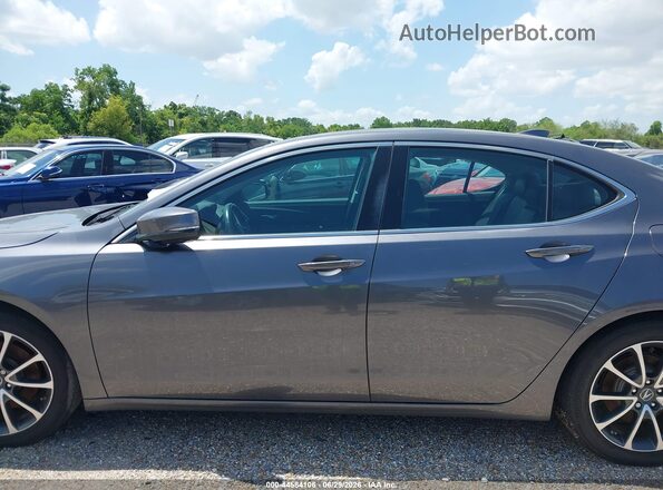 19UUB2F51HA002454 2017 ACURA TLX Gray სალონის 360-გრადუსიანი ხედი