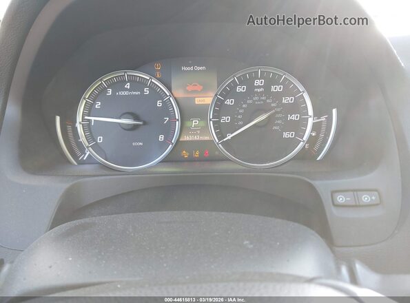 19UUB2F52GA007757 2016 ACURA TLX Gray Вид задніх сидінь