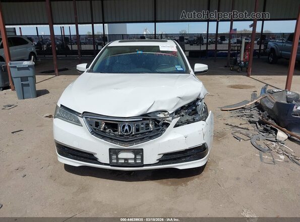 19UUB2F55GA007395 2016 ACURA TLX Белый Вид щитка приборов