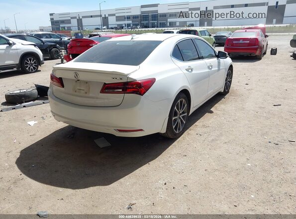 19UUB2F55GA007395 2016 ACURA TLX Белый Задняя правая четверть