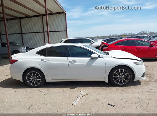 19UUB2F55GA007395 2016 ACURA TLX Белый Вид задней части салона