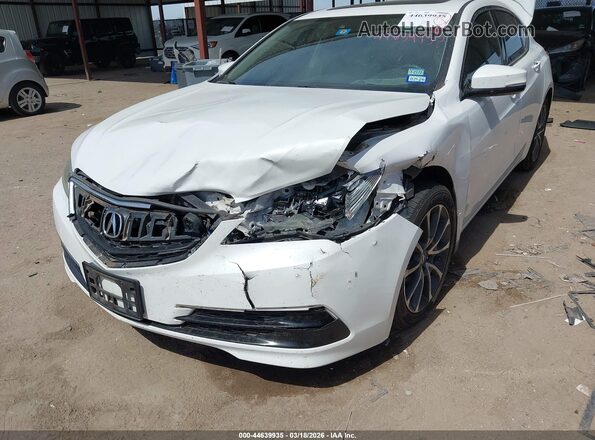 19UUB2F55GA007395 2016 ACURA TLX Белый Вид спереди