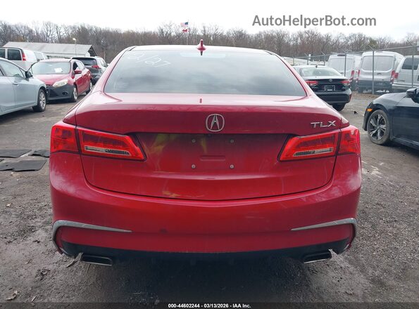 19UUB2F55JA012121 2018 ACURA TLX Red 
