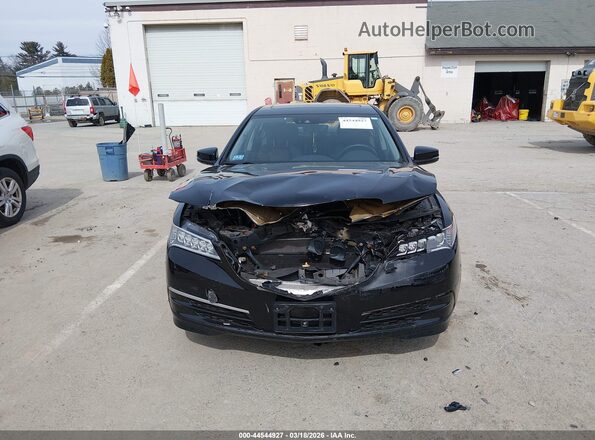 19UUB2F57GA010234 2016 ACURA TLX Черный Вид щитка приборов